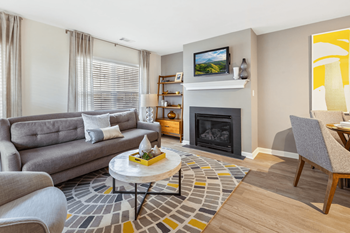 *Fireplace (select units)—cozy up during colder months
